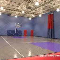  篮球场装修效果图设计本