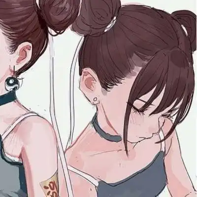  小仙女专属头像卡通粉色