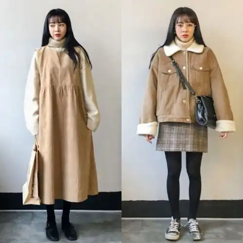 红色微信头像简约干净裙