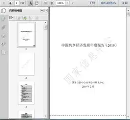  2019中国共享经济发展年度报告58页