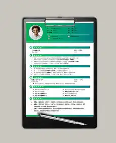  绿色设计师实习简历求职简历简历word模板下载熊猫办公