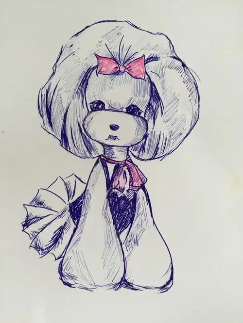  怎样才能用简笔素描快速画出一只可爱的动物