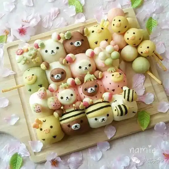  店里摆上这些超萌3d面包,生意不好都难附做法