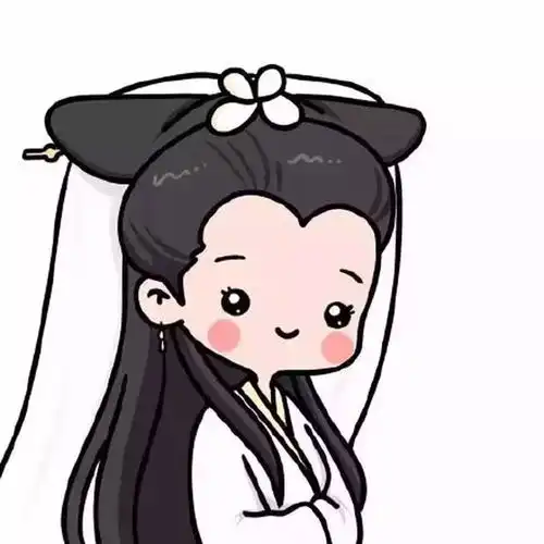 qq头像简单白底小图案小