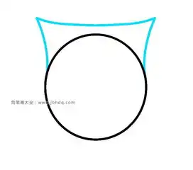 简笔画教程3分钟学画简单的猫头鹰