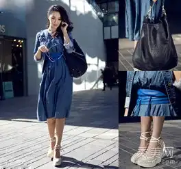  莫小棋低胸西装秀性感街拍尽显御姐范儿