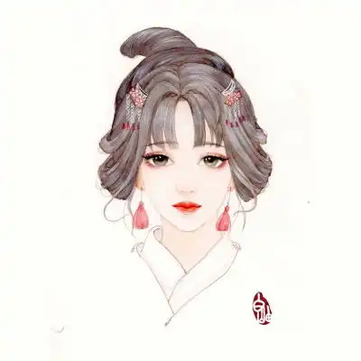 闺蜜古风头像卡通二人