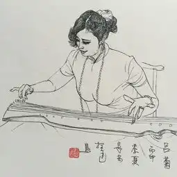  人物动态速写