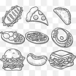  免费下载食物汉堡图片大全千库网png