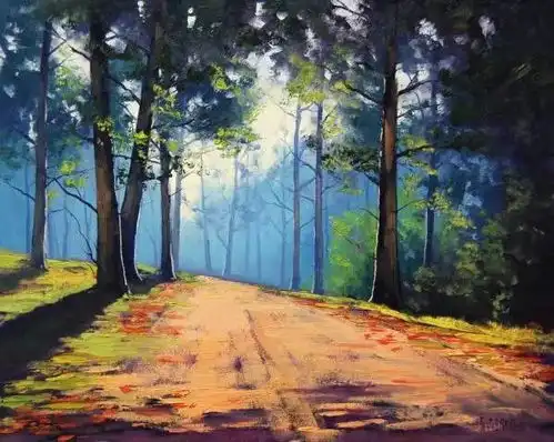  油画artsaus油画风景,看一眼就爱上