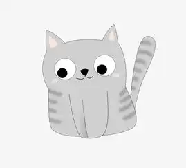  手绘灰色小猫萌宠图片素材其他格式下载动漫人物大全