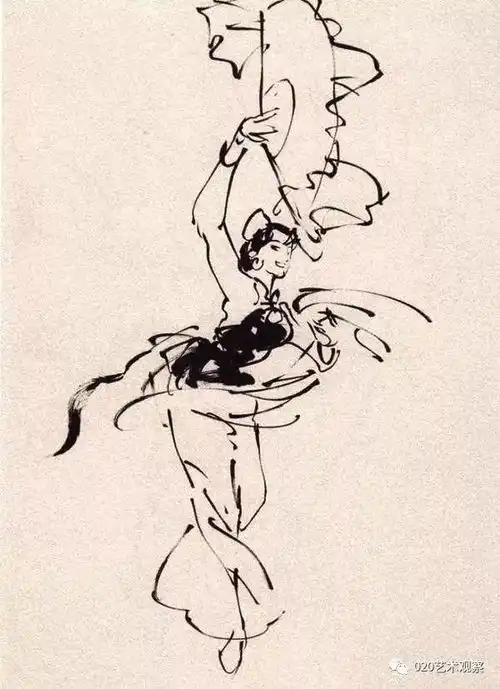  妙笔生花陈玉先舞蹈速写经典作品欣赏70幅