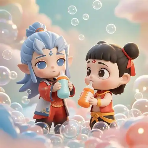  哪吒系列头像来了