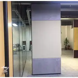  广州活动折叠隔断装饰赛勒尔软包屏风隔断