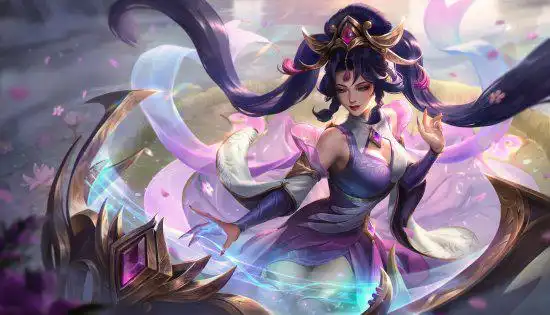  lol新皮肤玉剑传说二期原画劫和琴女亮相