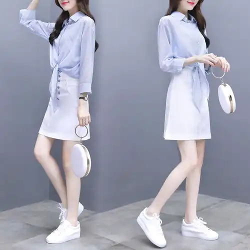  简约又时尚的搭配,款式优美,穿在身上更是舒服