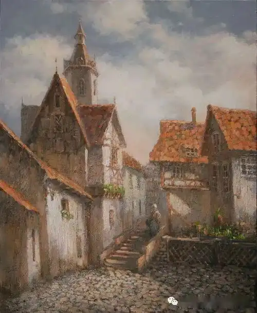  俄罗斯画家迈克尔伊万恩科四季景色油画作品欣赏