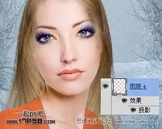  怎样用photoshop制作梦幻的仿手绘美女效果