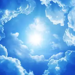  蓝天白云太阳仰视吊顶壁纸壁画图片设计素材高清模板下载18.75mb星空吊顶大全