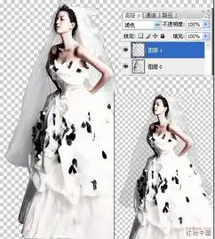 ps为婚片添加优美的白色蝴蝶翅膀效果