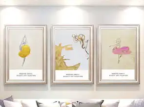  现代简约北欧手绘长发金色美女装饰画图片设计素材高清模板下载17.53mb抽象装饰画大全
