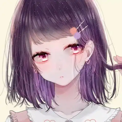 女生动漫头像,生而热忱终也欢洽