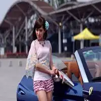  豪车法拉利美女头像微信头像图片大全