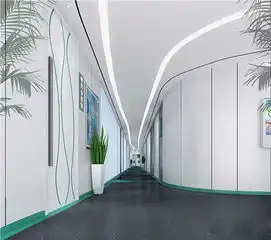  杭州网络公司办公室简洁设计简洁优雅办公室