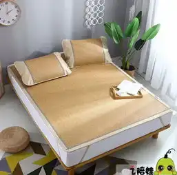  适合娃的凉席婴儿床1.2米儿童床可用,入这款价格不贵的藤席明10点开团