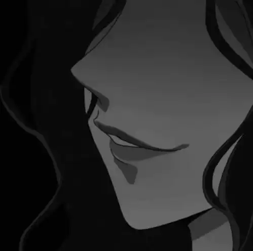  动漫头像微丧女生头像黑白伤感动漫头像