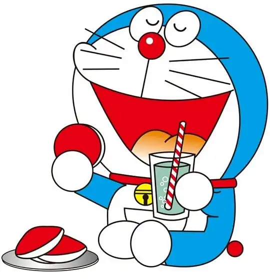  甜甜薇笑的相册机器猫哆啦a梦