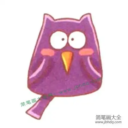  可爱版的猫头鹰