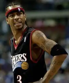  汉字文身nba的另类风景艾弗森20处文身全揭秘