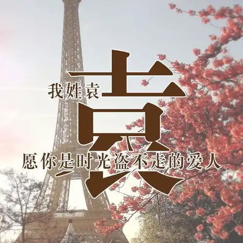 用你姓氏制作的微信头像,太美了,进来看看有没有你的姓氏