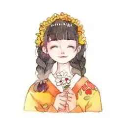  可爱女生动漫卡通闺蜜头像一人一张动漫闺头
