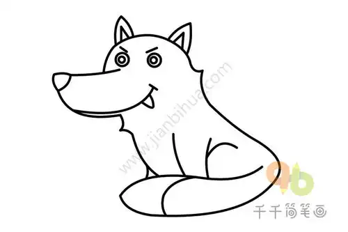  4种陆地动物简笔画图片大全