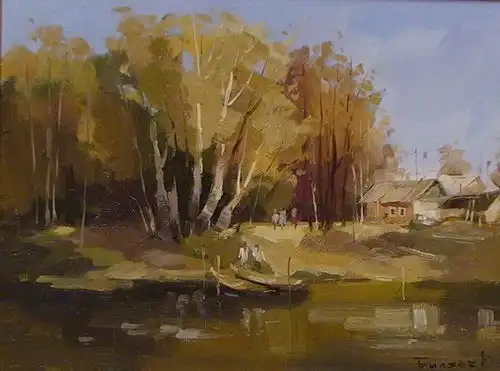  一组俄罗斯风景绘画,真的好美︱画家bilyaevroman风景油画