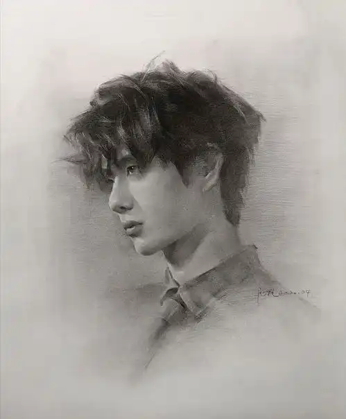  分享一些前段时间画的素描