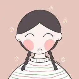  粉色系列女生动漫头像可爱少女心