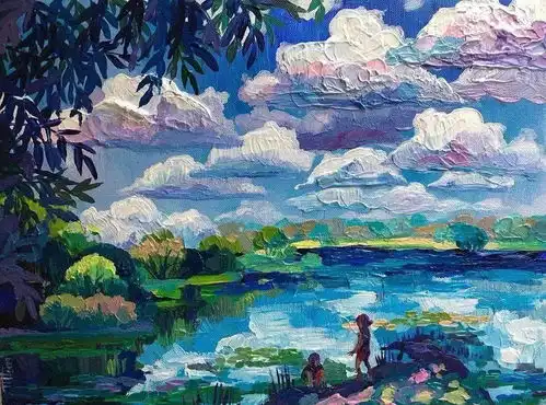  这些风景油画,美到让人移不开眼
