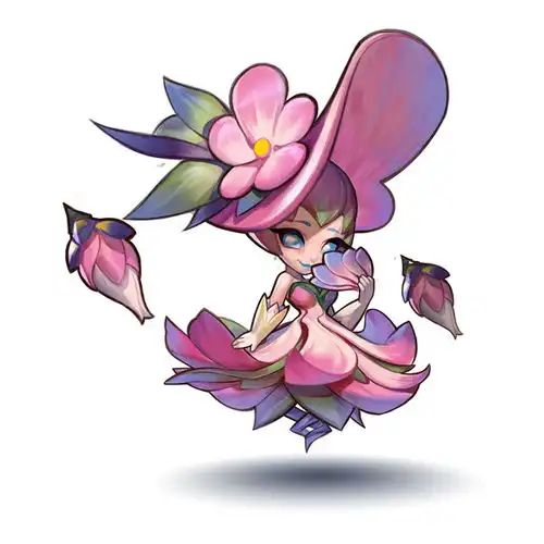  小冰冰传奇新泰坦林中花姬姿态万千