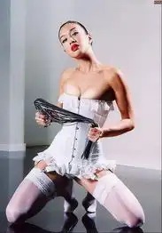 钟丽缇内衣性感写真照