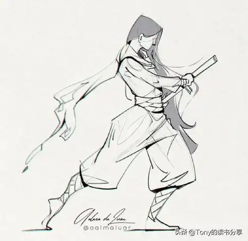  美术作品欣赏厉害的人物速写