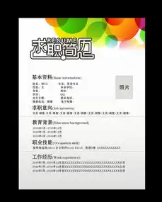  时尚简约个人简历模板下载cdr图片升学简历大全编号12076680