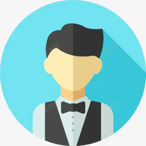  croupier图标页面网页平面电商创意素材头像图标
