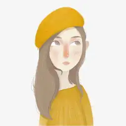  暑期黄色系儿插手绘水果卡通人物图片素材其他格式下载装饰图案大全