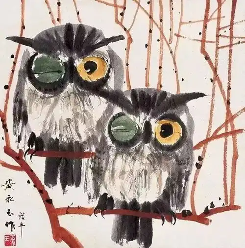 猫头鹰头像可爱呆萌
