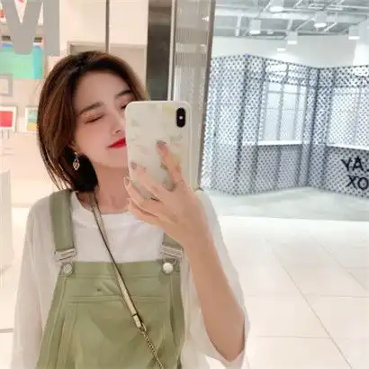  女生qq头像绿色系,干净唯美可爱一点的女生