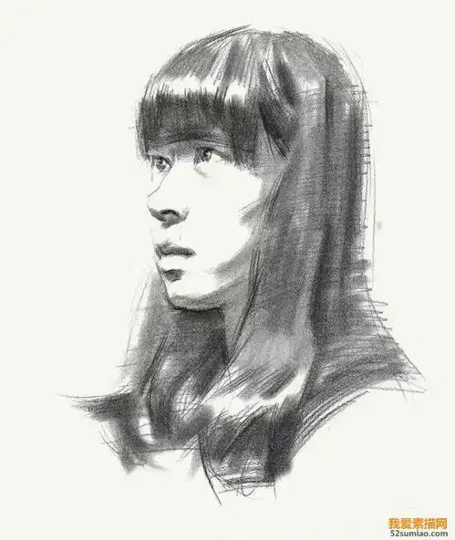  素描画好素描头像的方法步骤