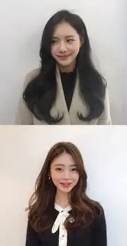 中长发法式卷发慵懒